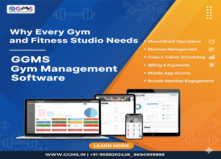 Why Every Gym and Fitness Studio Needs GGMS Gym Management Software
